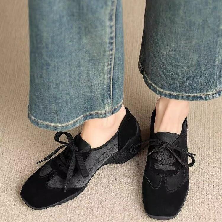 New Style Shoes - Retro Style Women's Thick-soled Height-increasing Casual Single Shoes, Sports Shoes