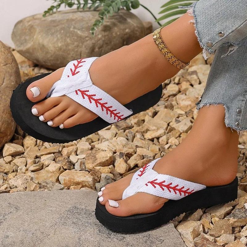 

Fashion women s shoes 2025 flip flops Women s Slippers Fashion color matching casual slippers women summer plus size flat slippers 42