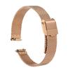 Uxcell 316L Stainless Steel Mesh Watch Band, 12mm Quick Release Adjustable Metal Watch Strap for Men and Women, Rose Gold