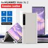 Oryginalna skóra do etui Huawei Mate Xs 2 Xs2 Ultra cienka składana tylna obudowa do etui Huawei Mate Xs 2 5g Fundas Capa