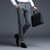 Men's Straight-Leg Casual Business Dress Pants - Breathable and High-Quality