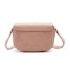 Longchamp Le Pliage 17 Snap Flap Adjustable Shoulder Strap Pebble Grain Leather Mini Crossbody Bag Women bags Pink 10165HYZP64