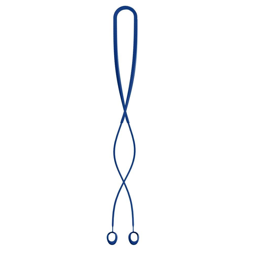 

Силіконовий ремінь для навушників із захистом від втрати для JBL TUNE 115TWS Тримач для бездротових навушників Кабель Нашийний ремінь Шнур Шнур проти втрати мотузки синій