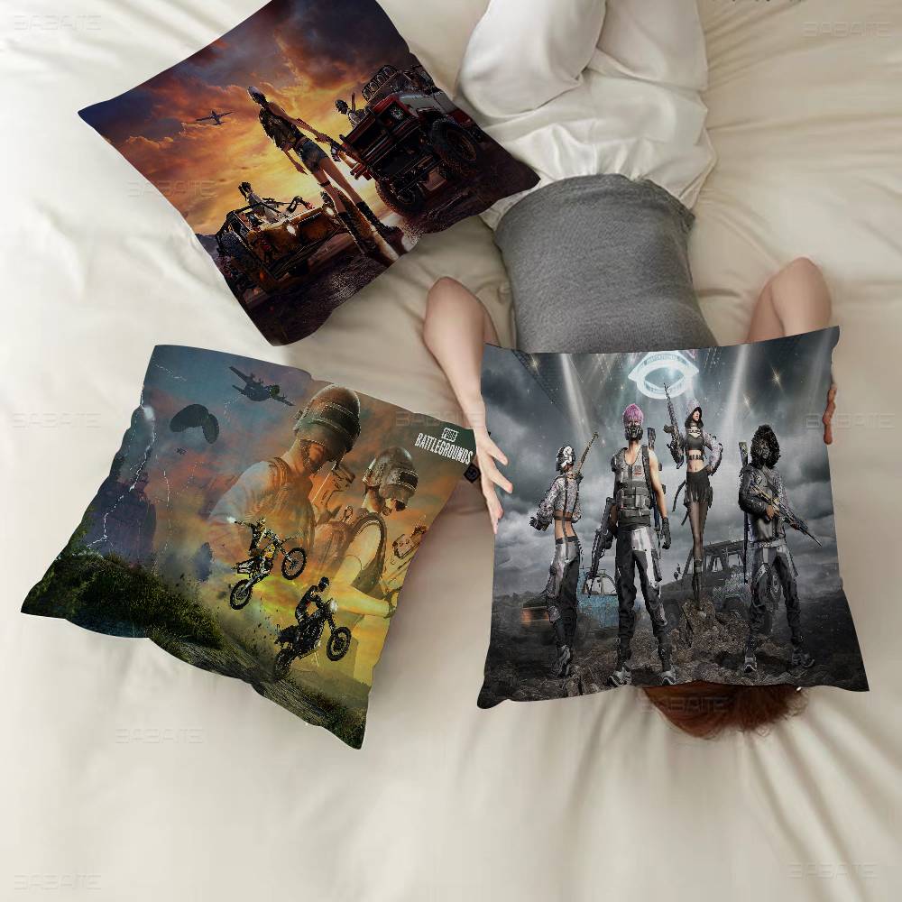 Classic Games PUBG Printed pillow cover sofa cushion cover home room decoration children gift
