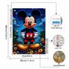 DIY Diamond Painting Proud Mickey Cross Stitch Kit Mosaic Art Diamond Painting Full Circle Diamond Home Decoration