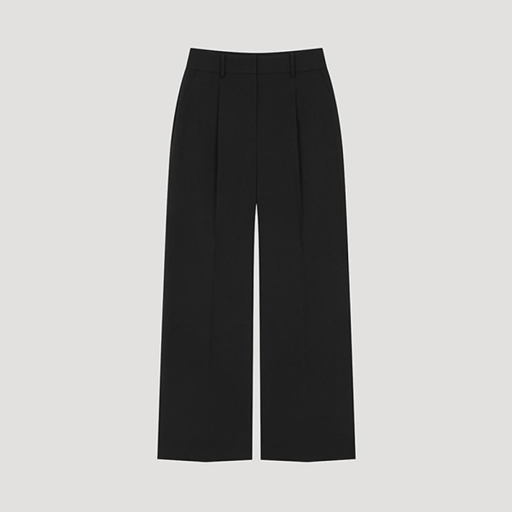 

Она S miss One Tuck Прямые брюки SwSSlo31010 Bk blacks/55