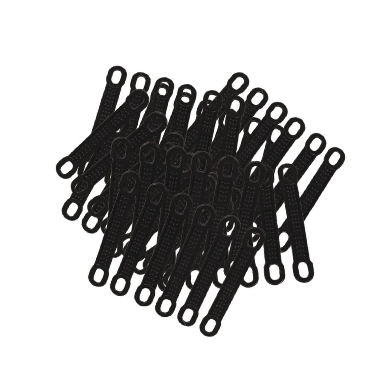 

50Pcs Non-Slip Silicone Clothes Hanger Grips Clothing Hanger Strips