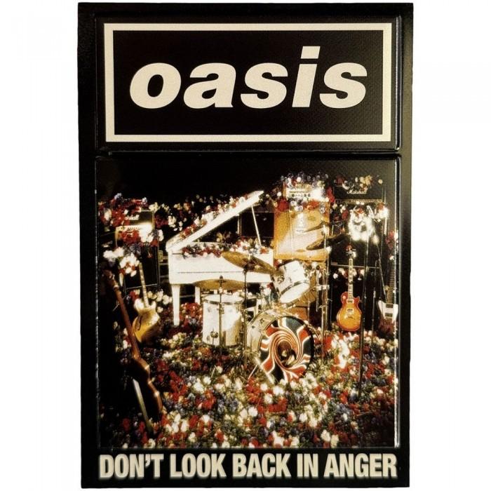 Oasis Don´t Look Back In Anger Single Fridge Magnet