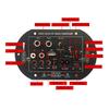 12V 24V 220V Kabelloser Verstärker Bluetooth-kompatibel UKW-Radio USB TF-Kartenplayer Home HIFI Stereo Leistungsverstärkerplatine