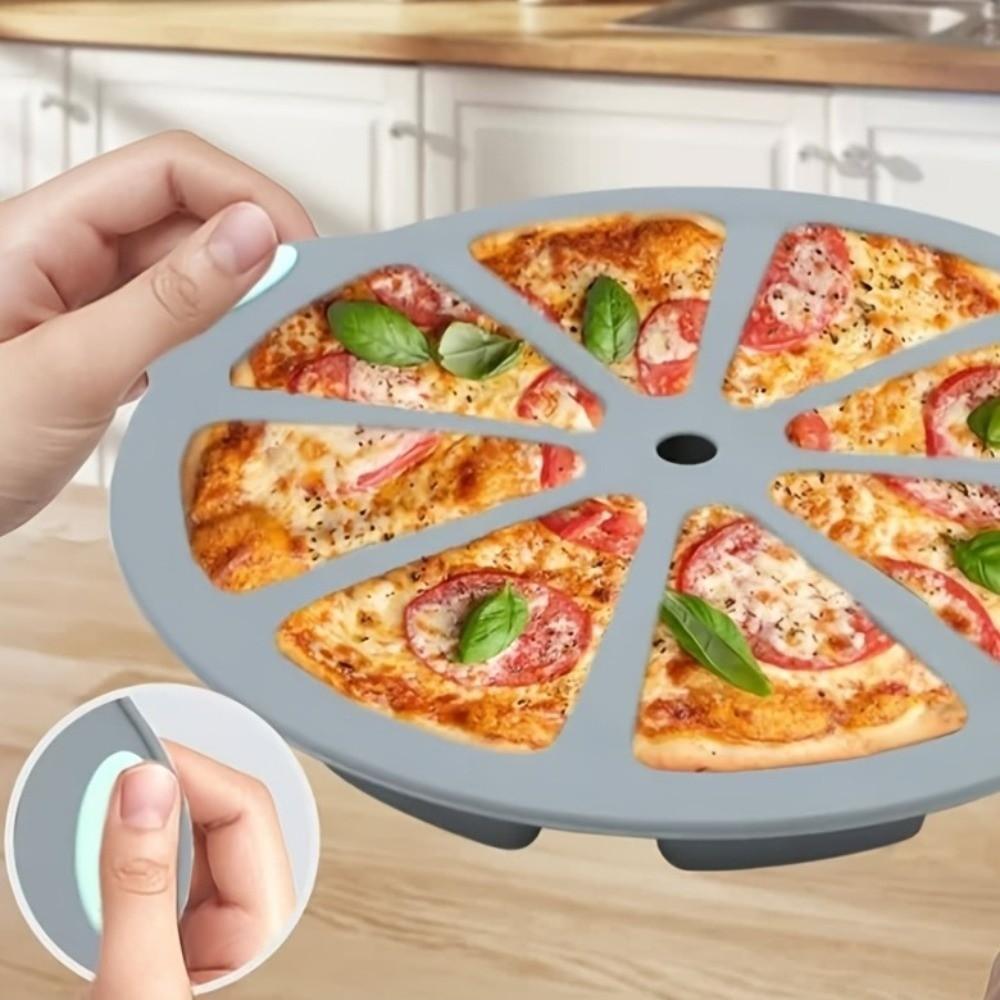 Creative Food Grade Silicone Baking Pan 8 Grids Oven Safe Cake Baking Mold  Home Baking