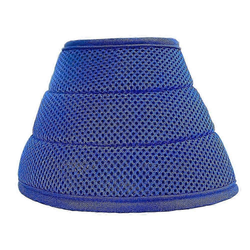 Pet Recovery Cone, Size L Soft Dog Cone for Post-Surgery Protection & Injury Prevention, Breathable Mesh