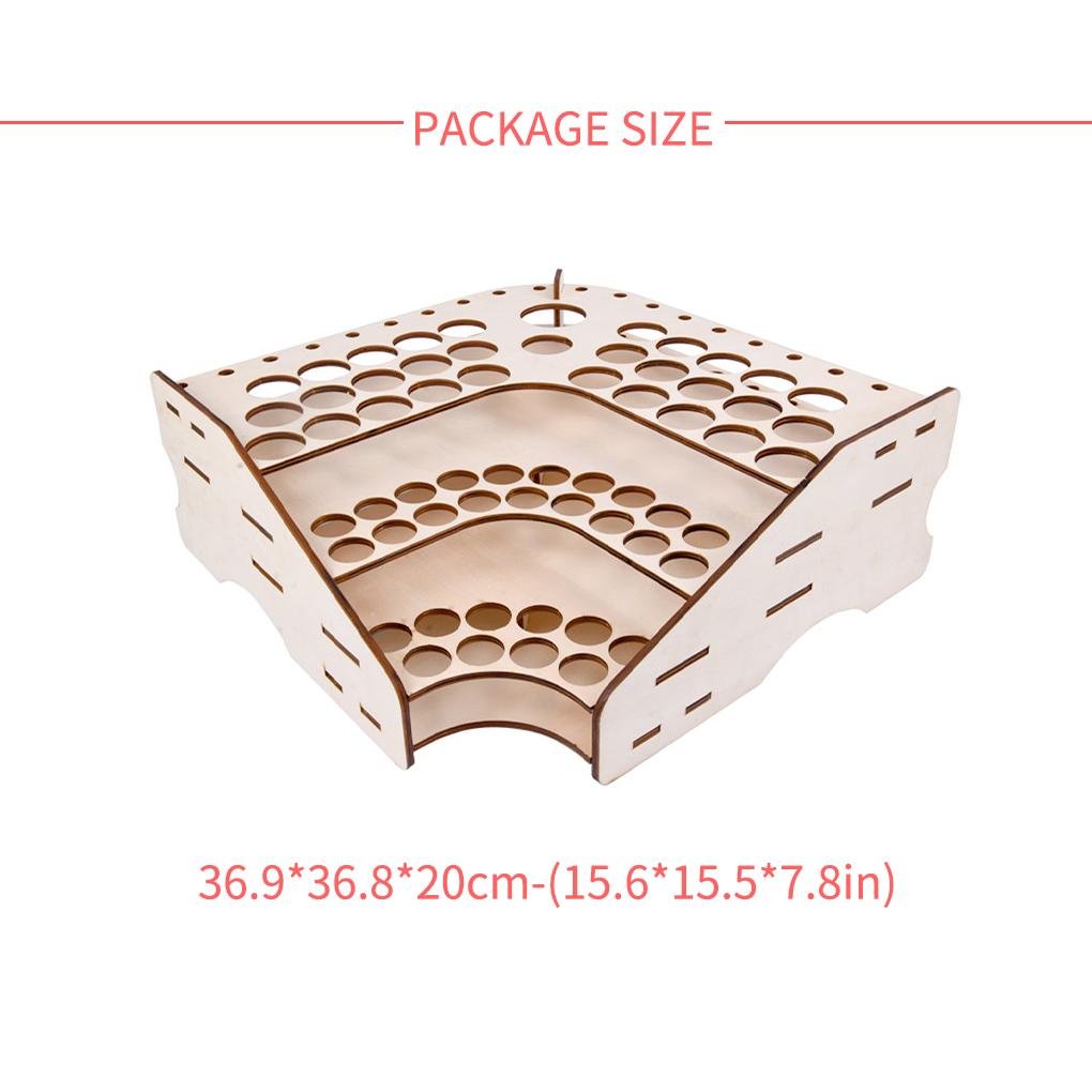 Paint Organizer Storage Rack Paint Bottle Storage Stand Dropper Bottle Drawer Organizer For Pigment Brush Art Supplies Accessory