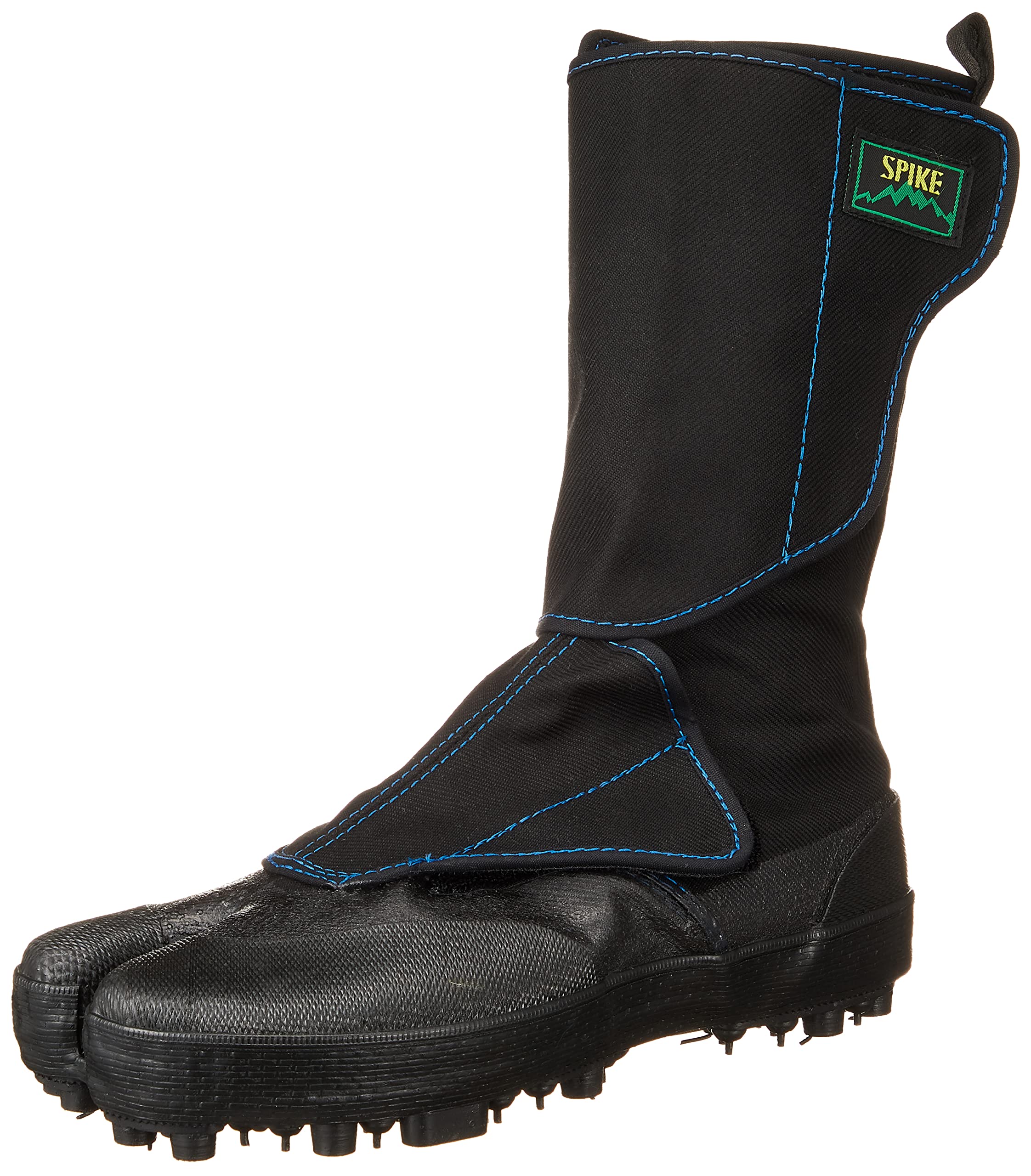 

[Margo] Tabi Boots with Spikes for Forests and Slopes - Easy to Put On and Take Off - Spike Magic Tabi Type 2 10853 - Unisex Adult - Black - 27.0 cm
