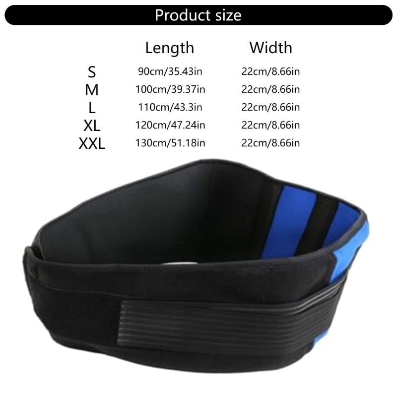 Back Brace Support Belt for Lower Back Pains Adjustable Double Pull Lumbar Support Belt Back Pains Relief Support Belt
