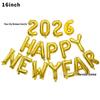 2026 Happy New Year Foil Balloons - 32/16 inch Party Decor