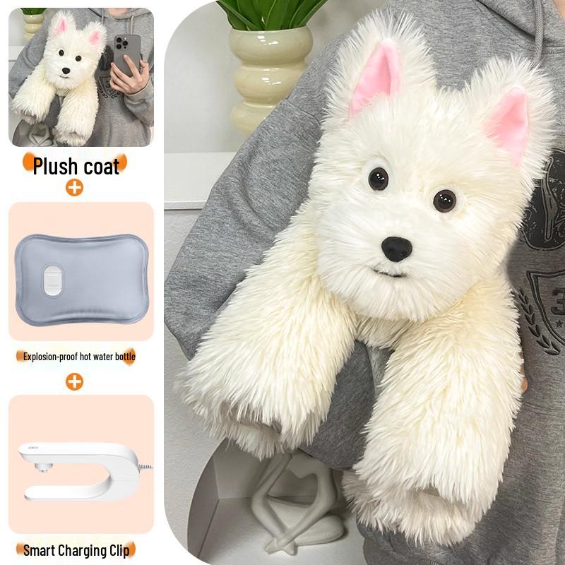 Electric Explosion-Proof Hot Water Bottle: Hand and Foot Warmer for Girls' Bed