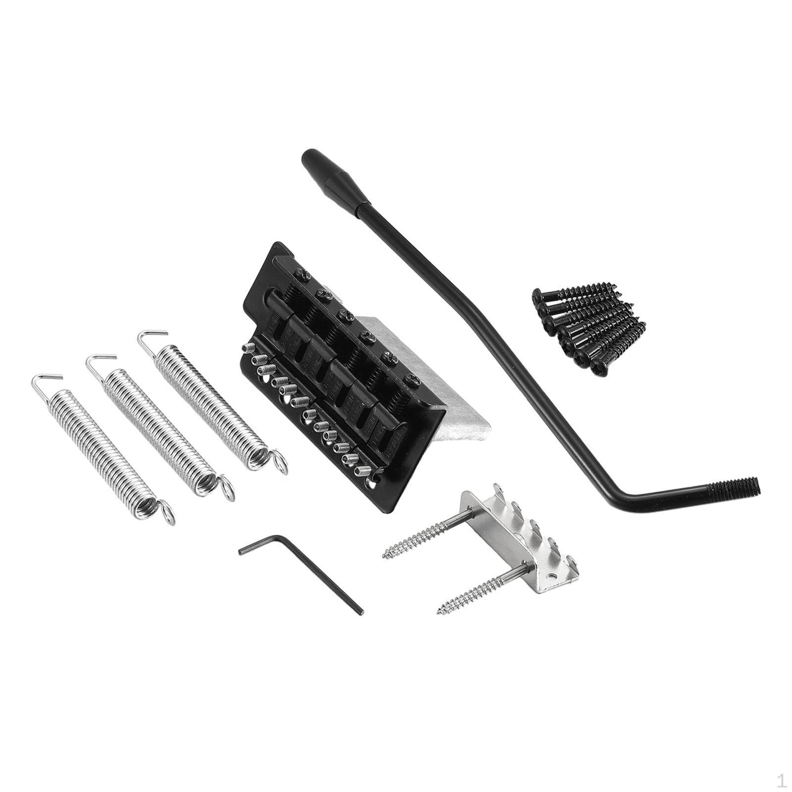 

52.5mm Guitar Tremolo Bridge Set Accessories Adjustment Wrenches with Bar for Electric