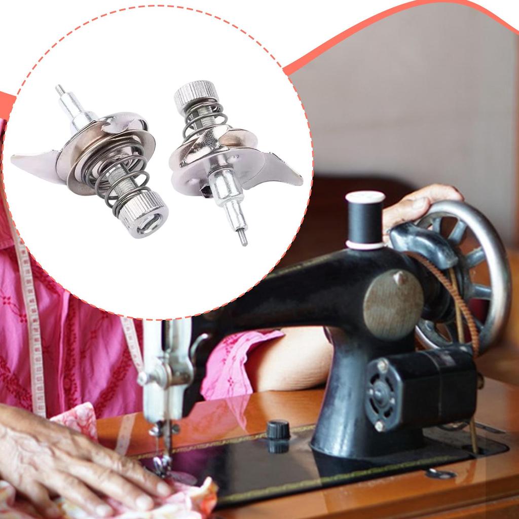 2 Sewing Machine Clamps, Tensioners And Thread Guides for Sewing Machine.