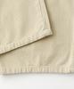 COFWI Wide One-Pleat Cotton Pocket Pants Beige