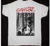 GORILLAZ FOREST NEW WHITE Short SLeeve Cotton Men S-2345XL T-shirt Unisex T-Shirt