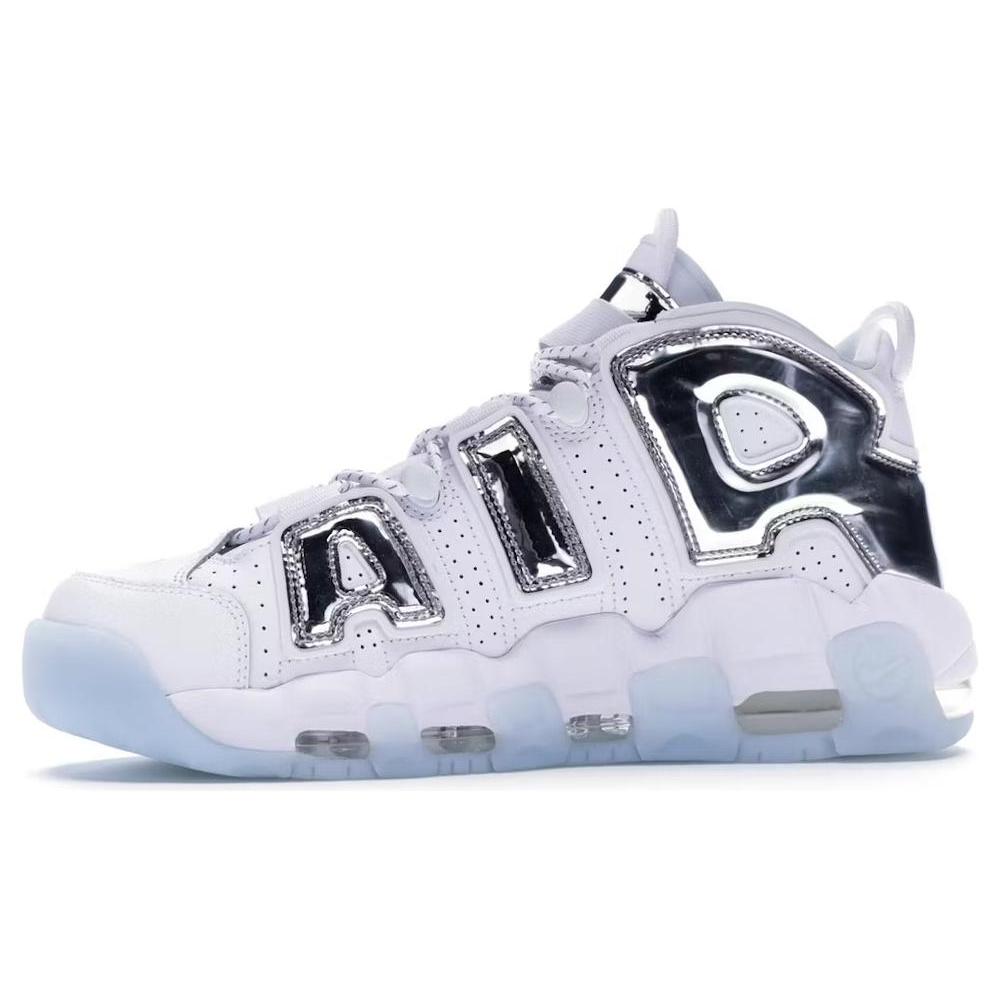 

new Nike Air More Uptempo Chrome White Women s 40