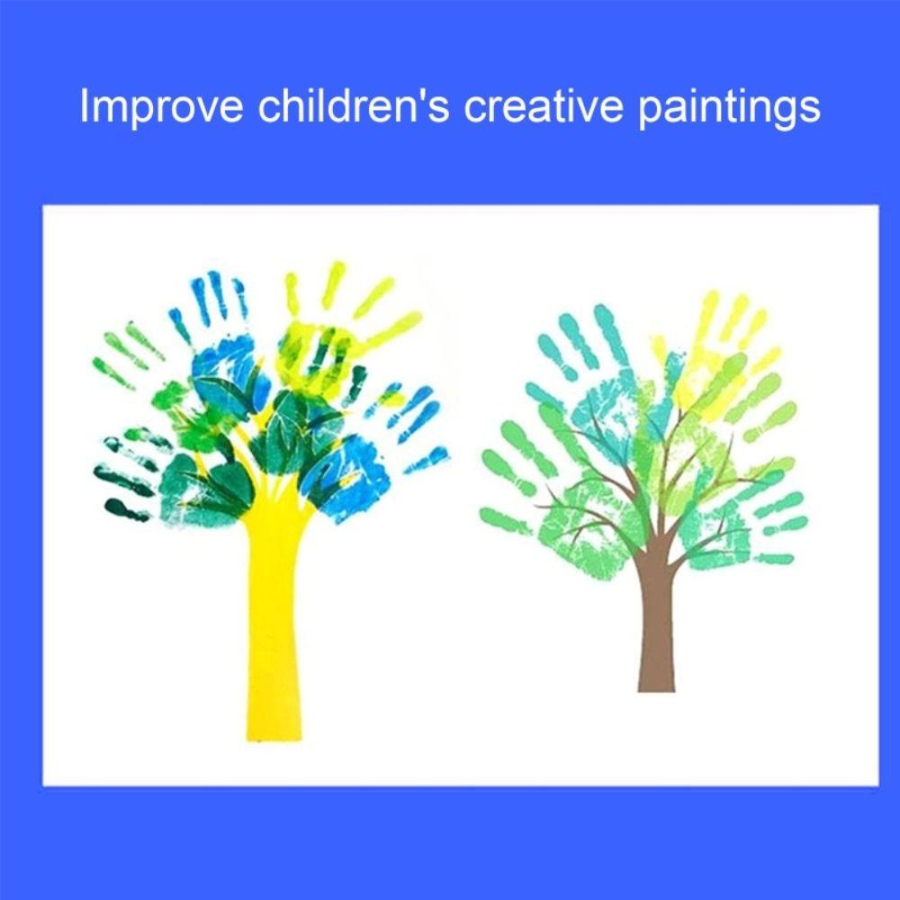 Quick-drying Finger Painting Inkpad Finger Drawing Graffiti Inkpad DIY Painting Ink Pad  Children