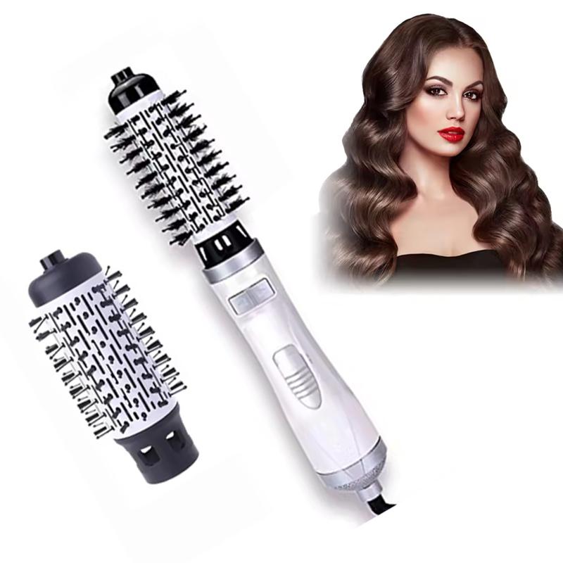 Hot Hair Comb Brush Straightener Brush And Curling One-step Portable Dryer Brush Hot Air Brush