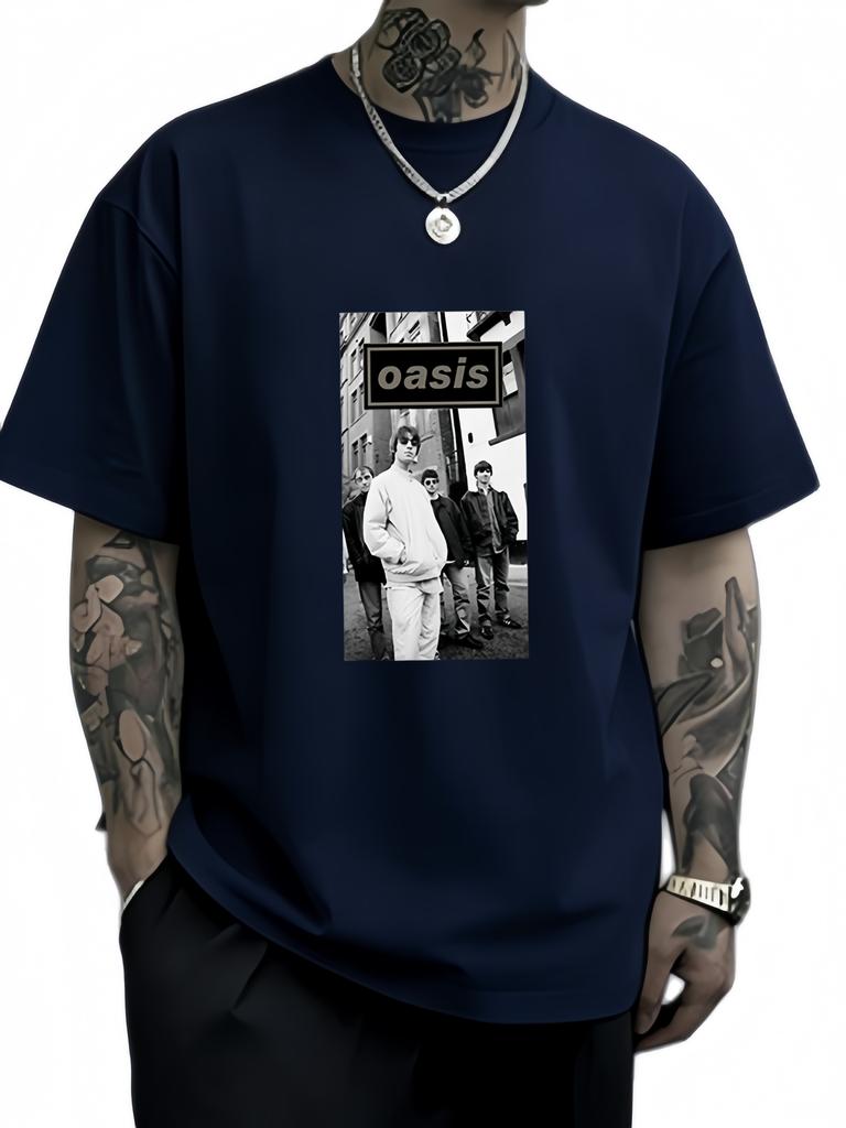 2026 bestselling fashionable mens printed Tshirts highquality roundneck shortsleeved tops outdoor casual daily wear