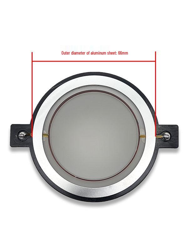 75 Core Tweeter Diaphragm with 74.5mm Voice Coil, Polymer Round & Flat Wire, Stage Speaker Accessory