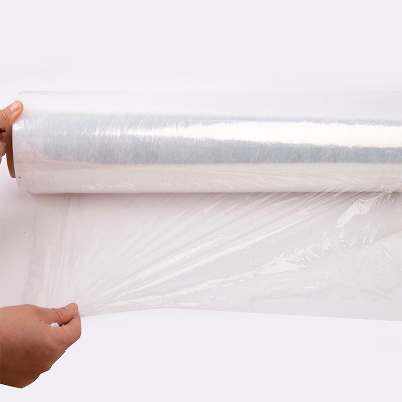 Tianchi PE Cling Film - 50cm Self-Adhesive Stretch Film for Industrial and Food Use, Multiple Specifications Available