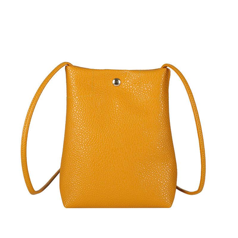 Trendy Mini Crossbody Bag 2022 Spring Fashion Simple Pure Color Small Square Bag