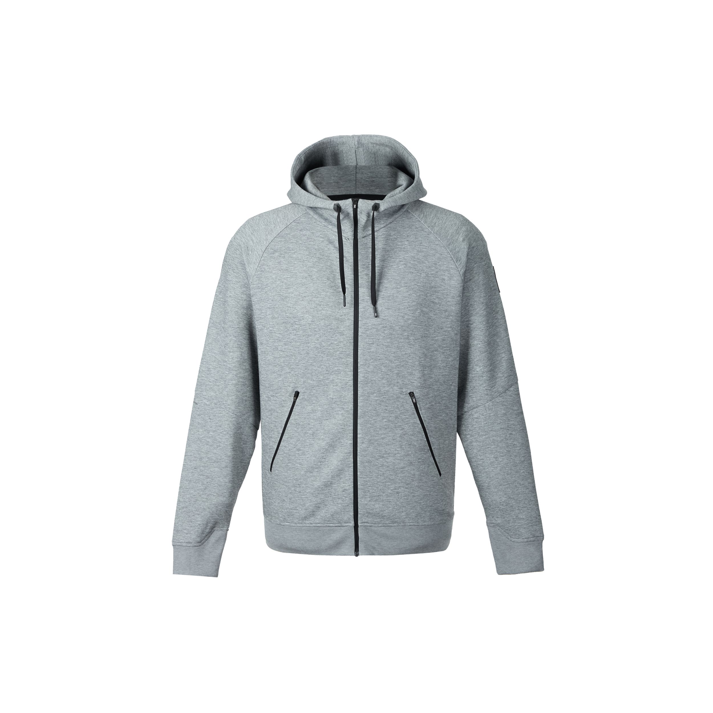 ON Running Op Rits Hoodie Effen Kleur Lg Mouw Rits-Omhoog Jas Sweatshirt Mannen hoodies 1ME11440423 L