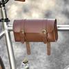 Borsa in Pelle per Attrezzatura da Ciclismo Borsa Frontale in Pelle per Bici da Strada Manubri da Ciclismo Borselli Accessorio per Ciclismo