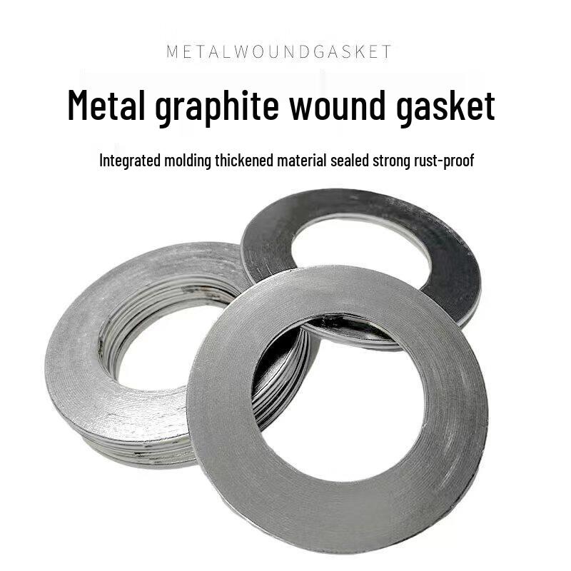 304 Stainless Steel Metal Graphite Spiral Wound Flange Gasket