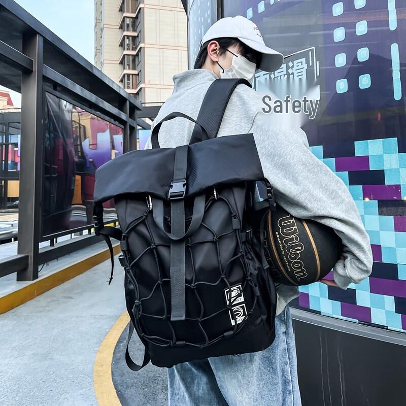 Li Shen Roll-Top Sports & Commute Backpack