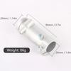 New Screw Fixed Flexible Shaft Connector Wear Resistant Garden Tool Repair Lawn Mower Connector Lawn Mower Parts Connecting Rod