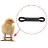 50/100Pcs Chicken Leg Bands Adjustable Hobbling Chicken Hobble Brace for Puddle Leg Repair Bird Quail Ducks Hatched