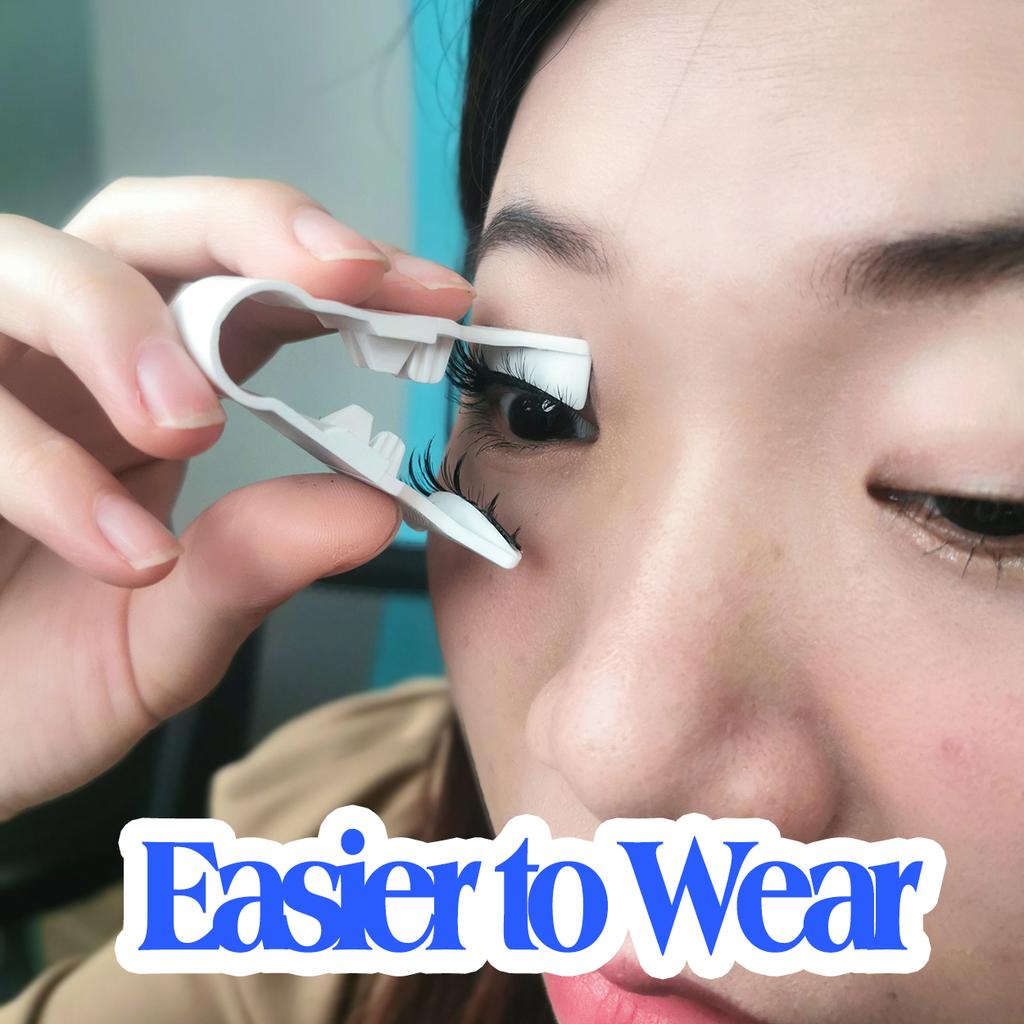 Magnet Lash, Reusable Wispy Faux Mink Strip Lashes Kit With Portable Mirror Case & Applicator, Custom Logo Magnet Lash