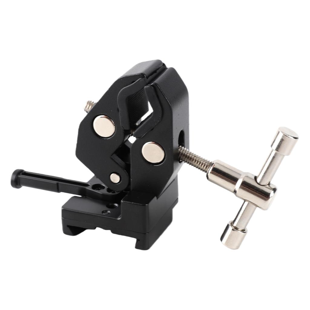 V Mount Battery Adapter with Clamp for Mounting To Light Stand Tripod 1.2Kg Load Capacity