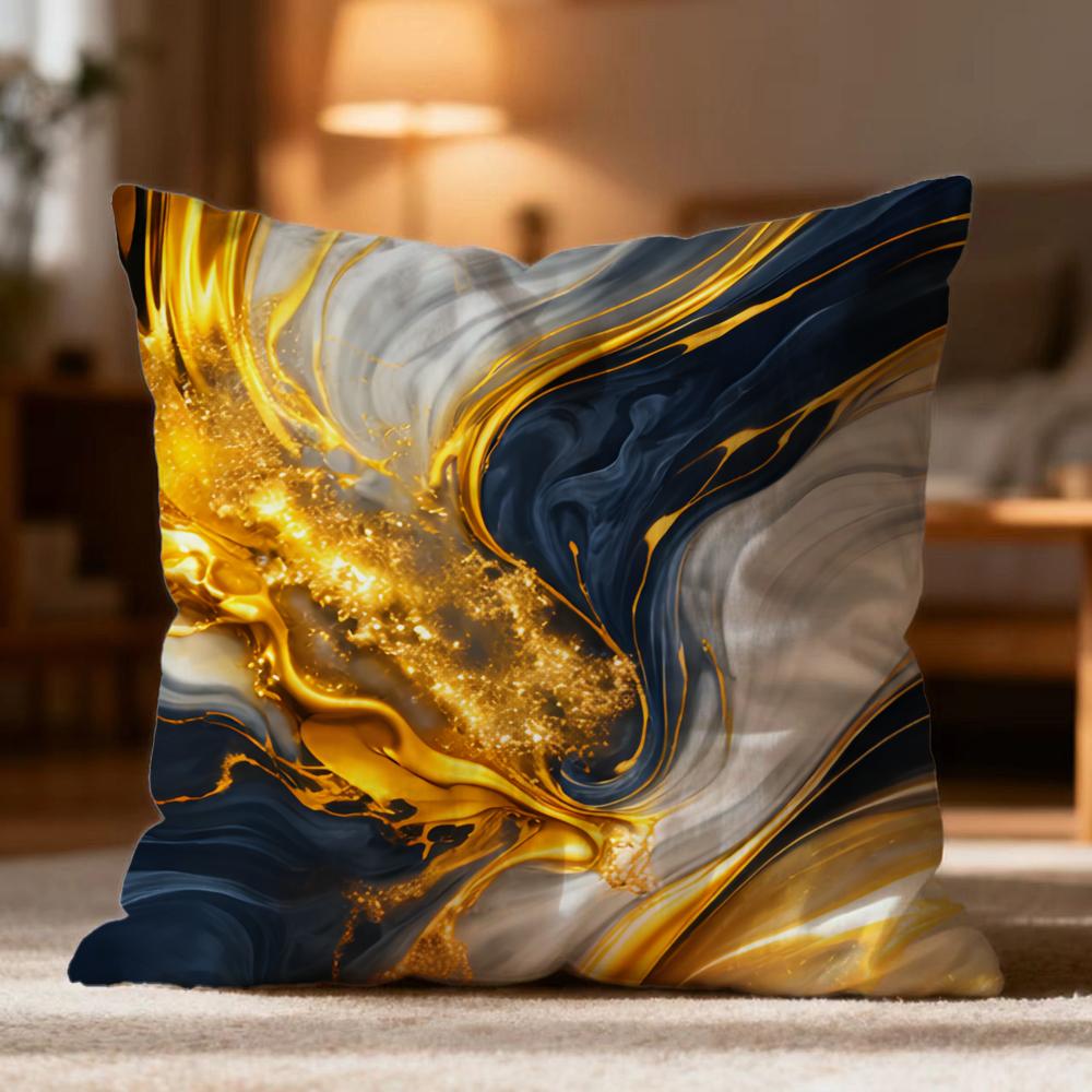 Style Highend Texture Cushion Cover Soft Washable Pillow Case MultiScene for Couch Bed Travel Office Use