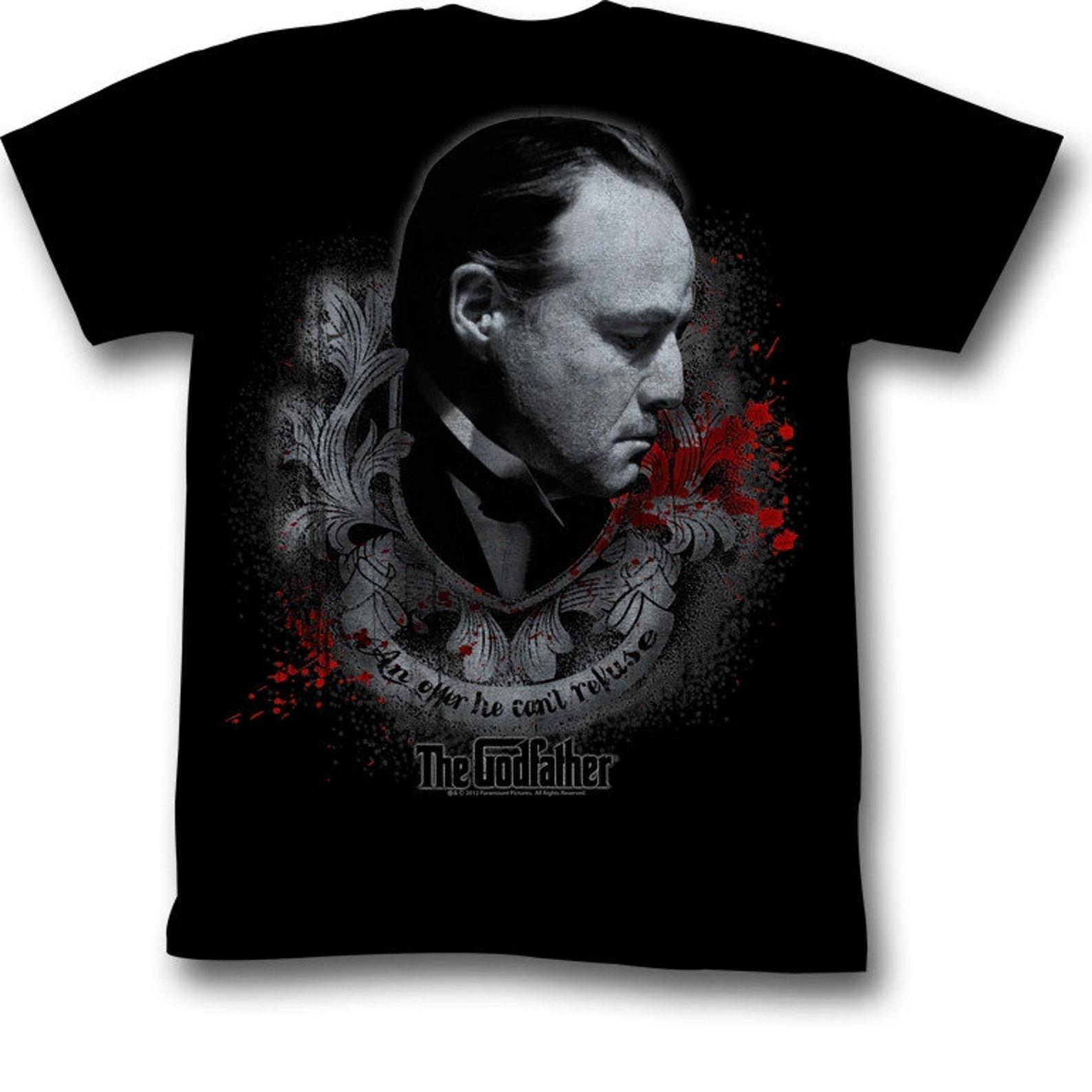 Godfather Showing Respect Black Adult T-Shirt L