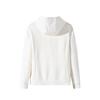 Anta Solid Color Zipper Hooded Comfortable Breathable Versatile Casual Thin Velvet Jacket Women jackets Paper-White 162447757RN-1