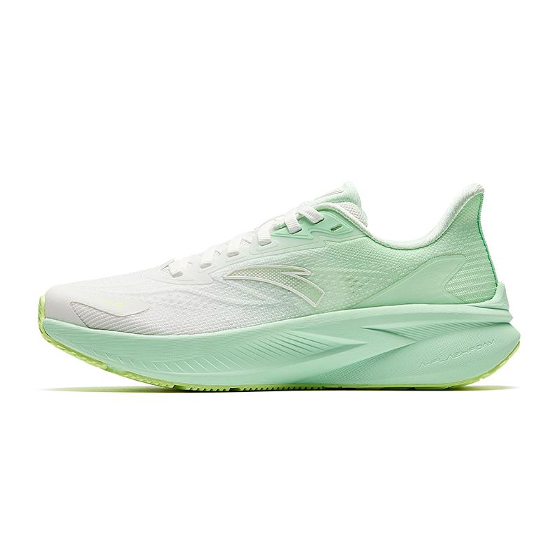 Anta Federleichte lässige Laufschuhe Damen Sneaker Weiß Grün 922525505-1