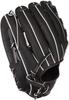 ZETT Neo Status Youth Baseball Glove by Sosuke Black Size L (Softball) Genda, Right-Handed Throw, (1900), (BJGB70320)
