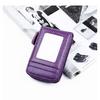 RFID Men's Card Holder Unisex Wallet Genuine Leather Business Card Holder Zipper Card Protect Case ID Bank Card Holders Purse
