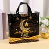 6pcs Eid Mubarak Reusable Gift Bags Durable Plastic Tote Bags Gifts Packing Islamic Muslim Party Supplies Ramadan Kareem Decor