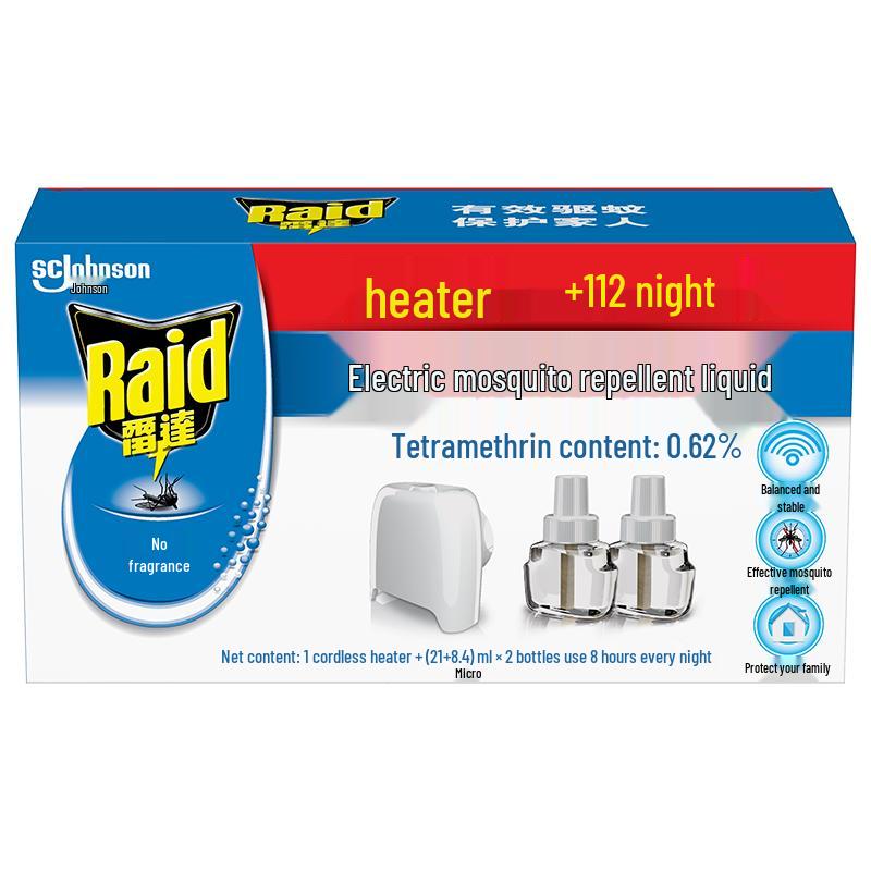 RAID Unscented Electric Mosquito Liquid Repellent