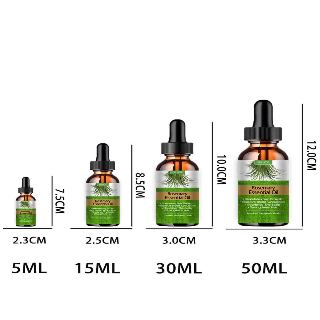 Rosemary Hair Care Essential Oil Hair Growth To Prevent Hair Breakage Nti-frizz Hair Smooth Serum Hair Loss Nourish Replenish