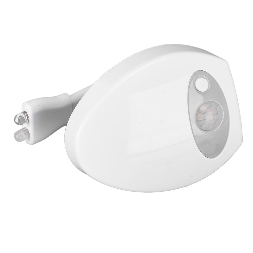 Toilet Light Automatic Color Change Smart Sensor Dual LED Ceramic Texture Toilet Bowl Light