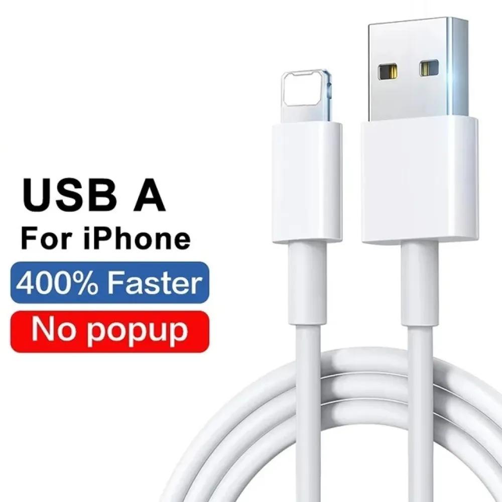 

30 Вт кабель для быстрой зарядки для Apple iPhone 14 13 12 11 Pro Max Mini USB C Quick Cable для X XR XS 8 7 14 Plus SE Аксессуары для телефонов 1m-USB to iOS/1pcs